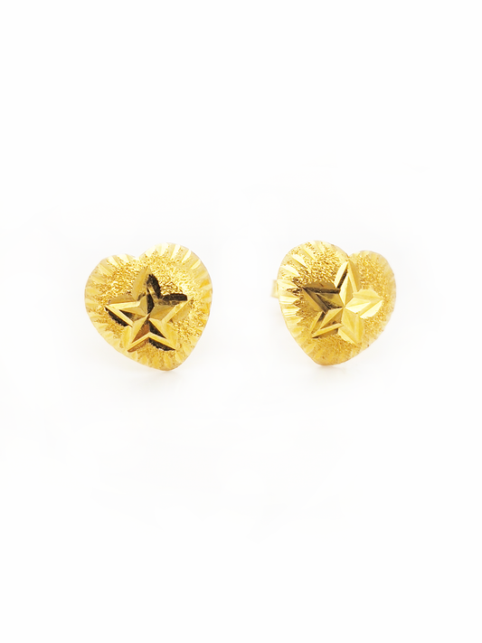 916 Heart Earrings