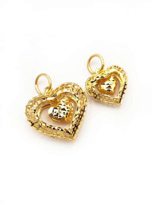 916 Dangling Heart Pendant