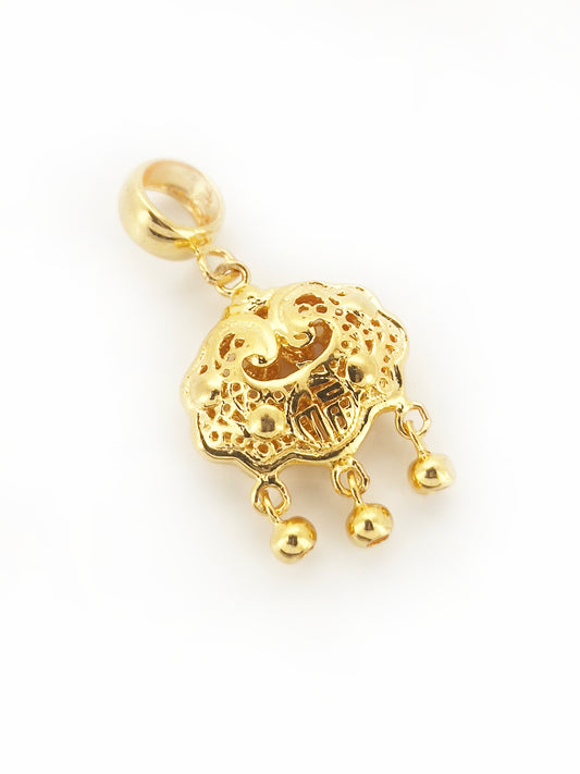 916 Dangling Longevity Lock Pendant