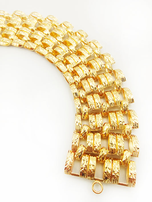 916 Chequered Bangle