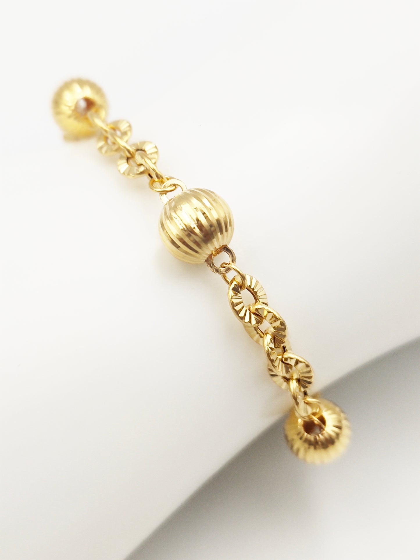 916 Sunflower 5 Ball Bracelet
