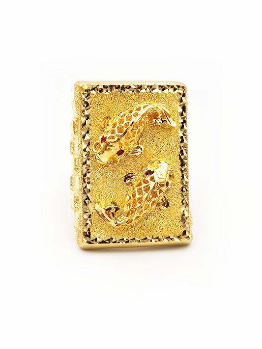 916 Fish Ring (Big Rectangle)
