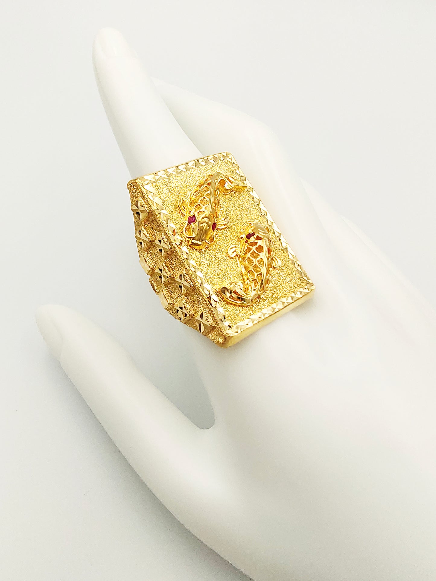 916 Fish Ring (Big Rectangle)
