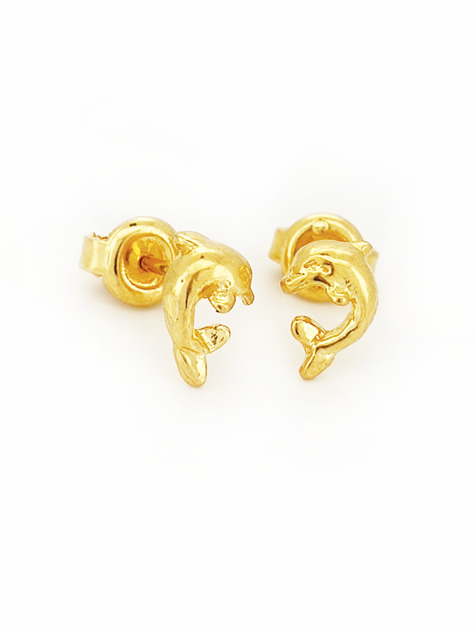 916 Dolphin Earrings