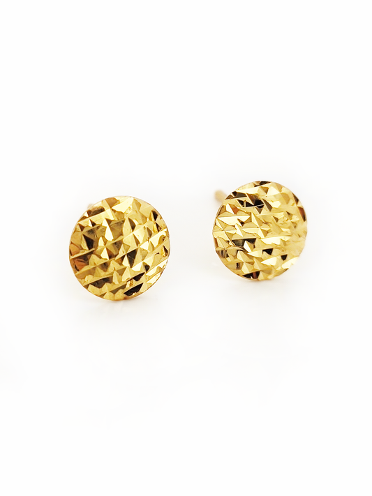916 Round Disco Earrings