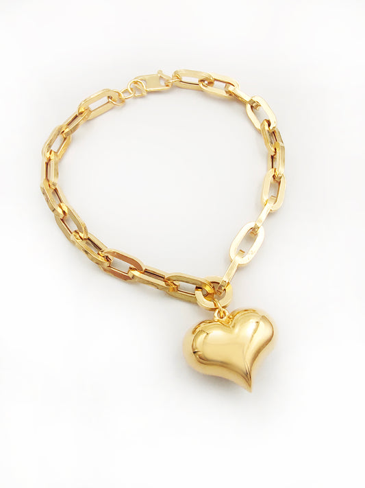 916 Big Heart Wanzi Bracelet