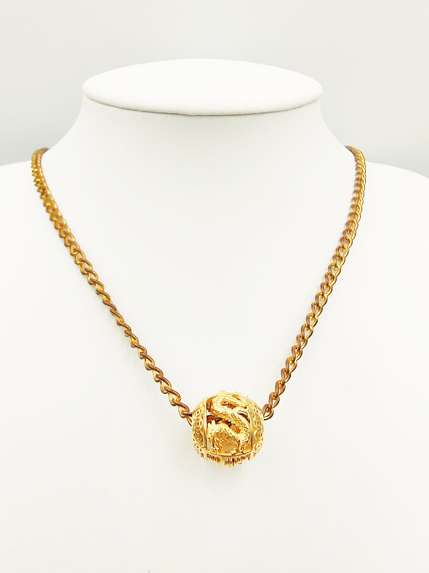 916 Dragon Abacus Ball Pendant
