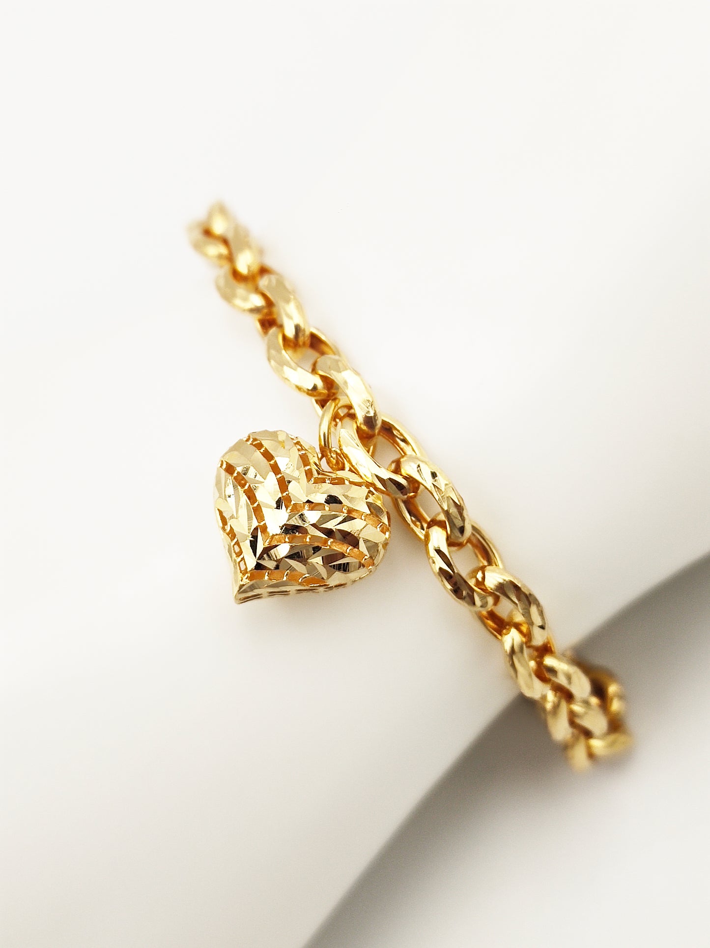 916 1 Heart Siput Bracelet