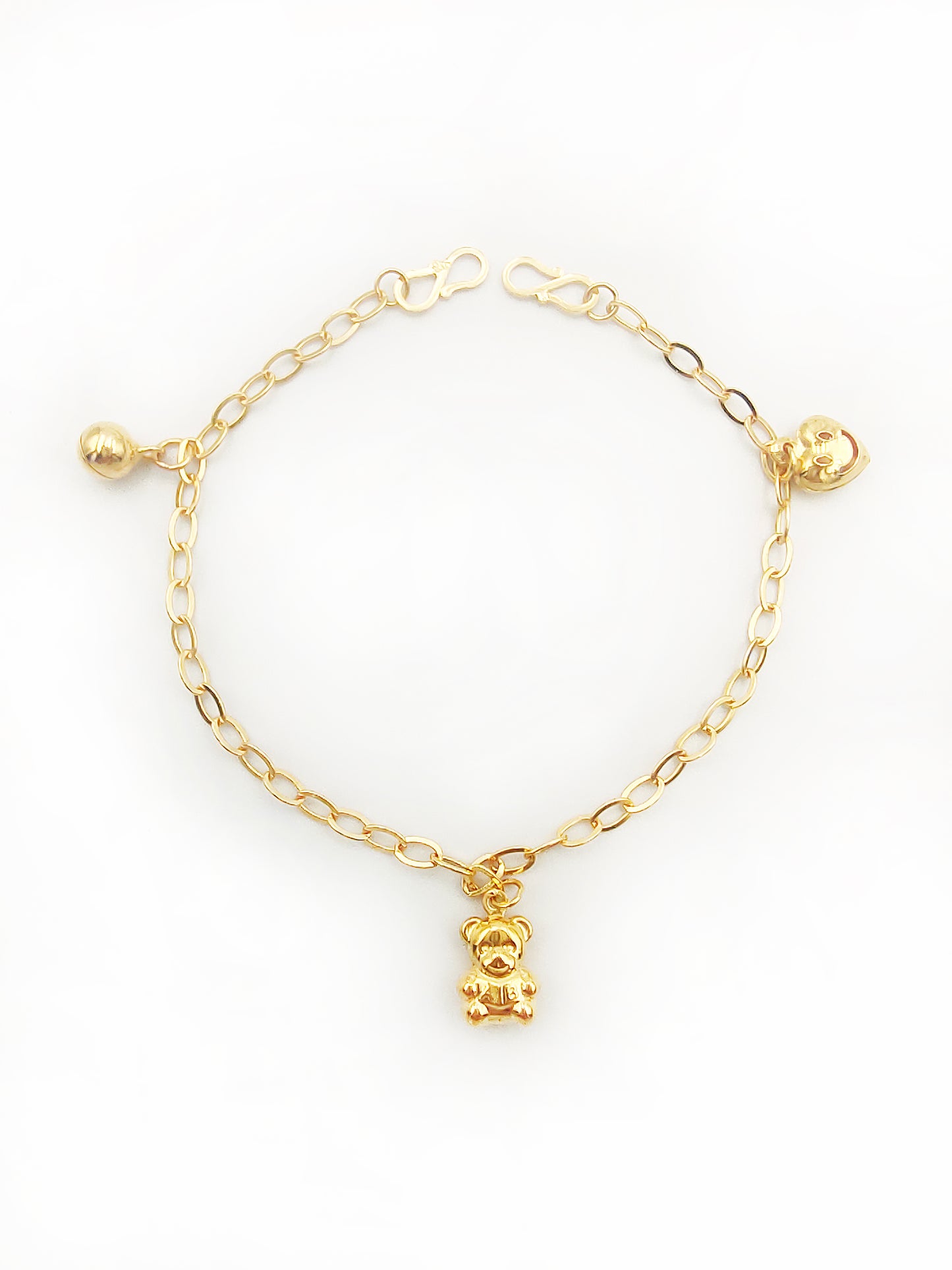 916 Baby Bear Dangling Bracelet