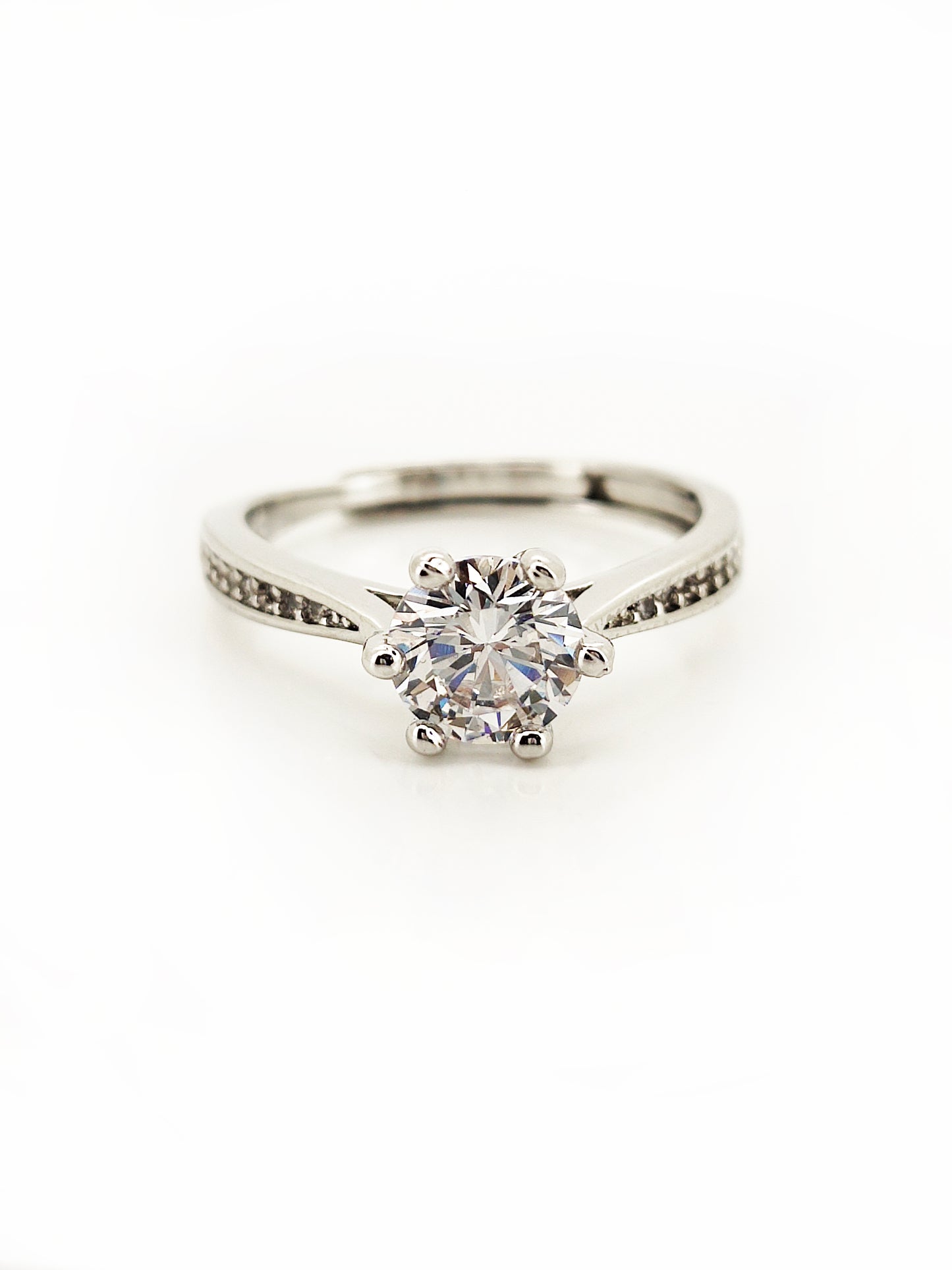 Silver Gem Ring