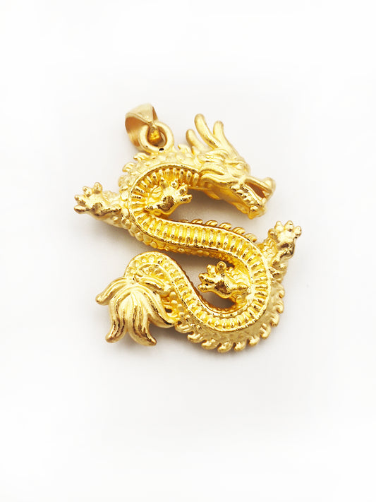 999 3D Dragon Pendant