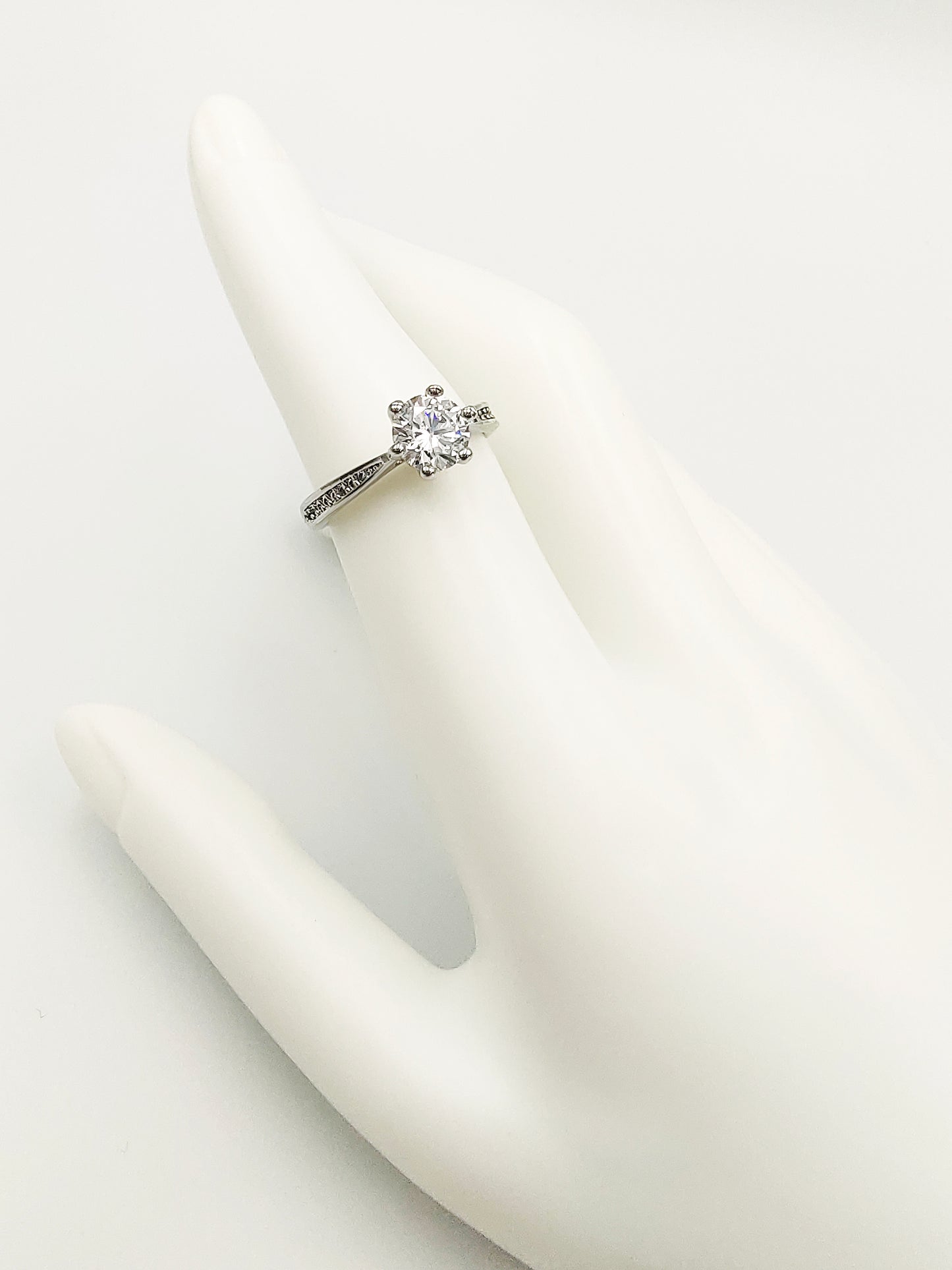Silver Gem Ring