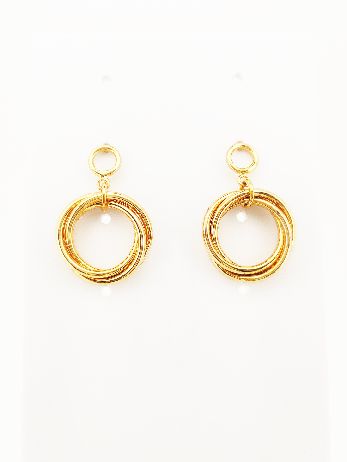916 Double Round Earrings