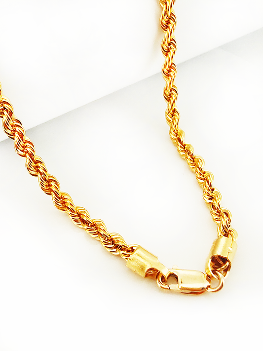 916 Hollow Rope Chain (6mm series & above)
