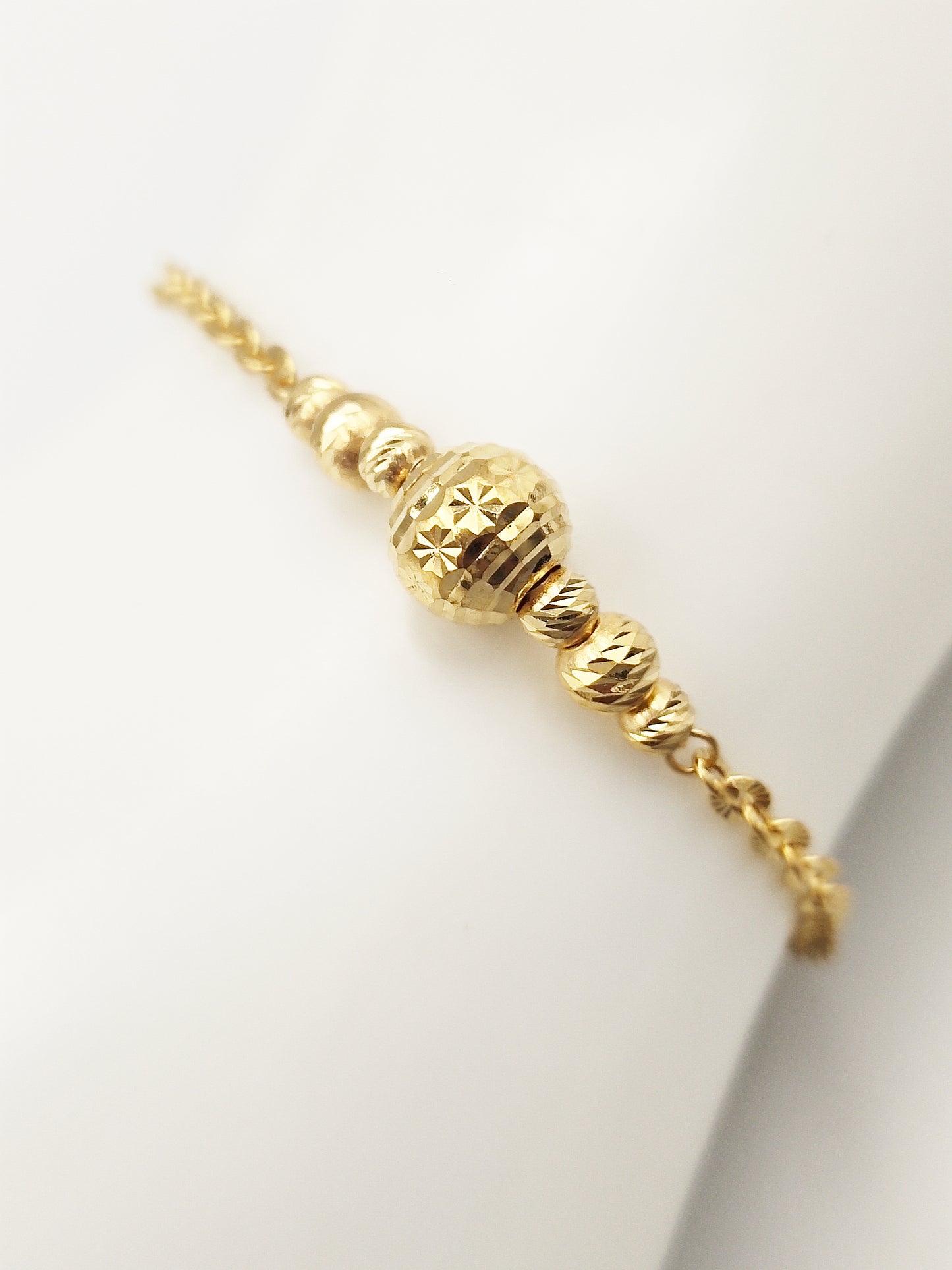 916 Sunflower 1 Ball Turkish Bracelet