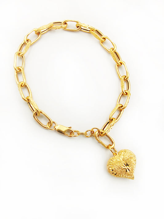 916 1 Heart Wanzi Bracelet