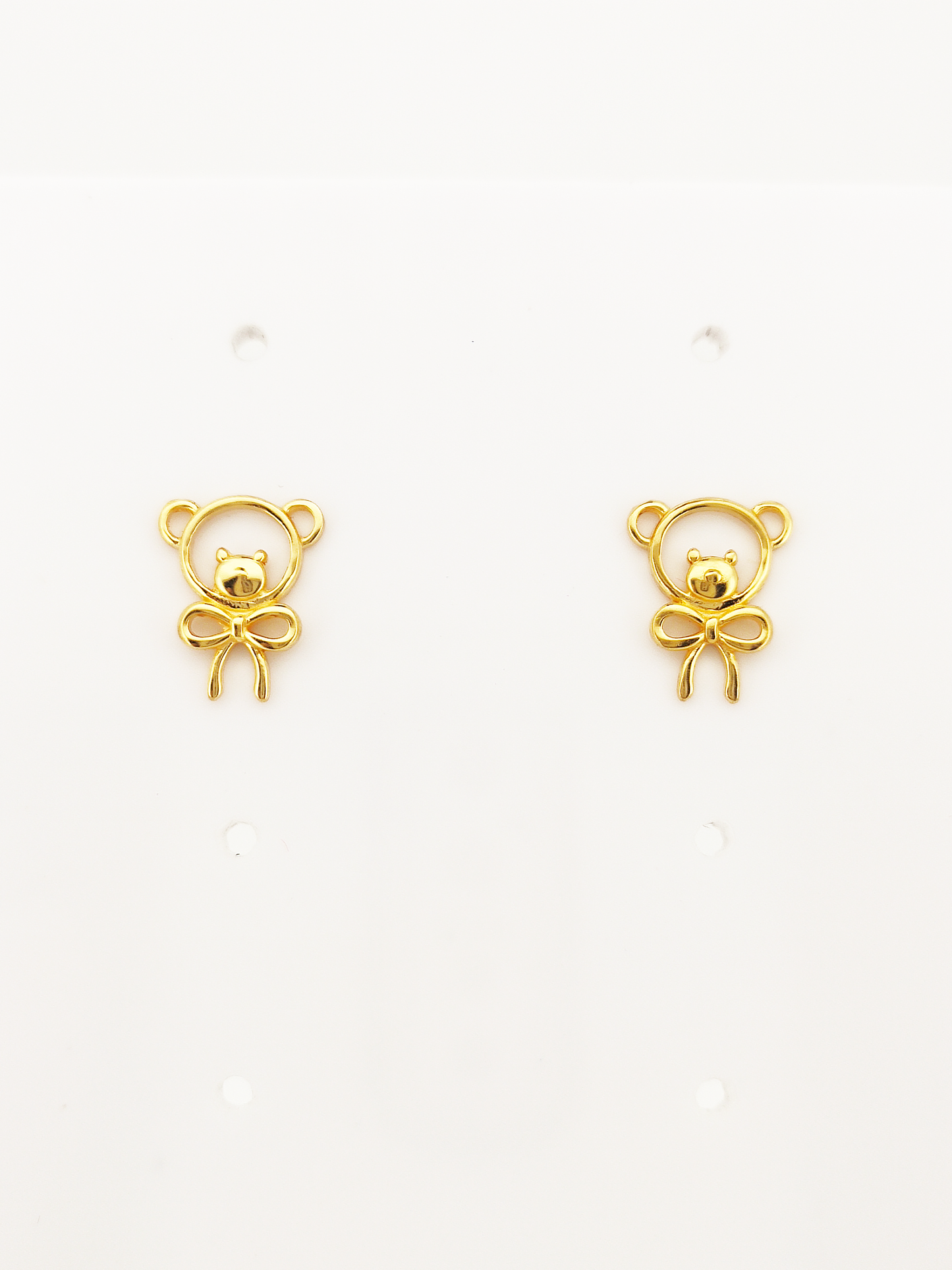 916 Teddy Bear Earrings