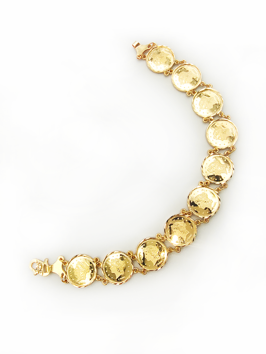 916 Queen Coin Bracelet