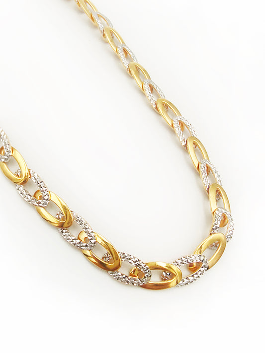 916 2 Tone Designed Chain