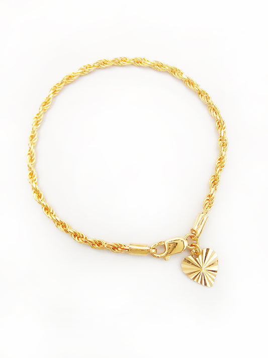916 Solid Rope Bracelet