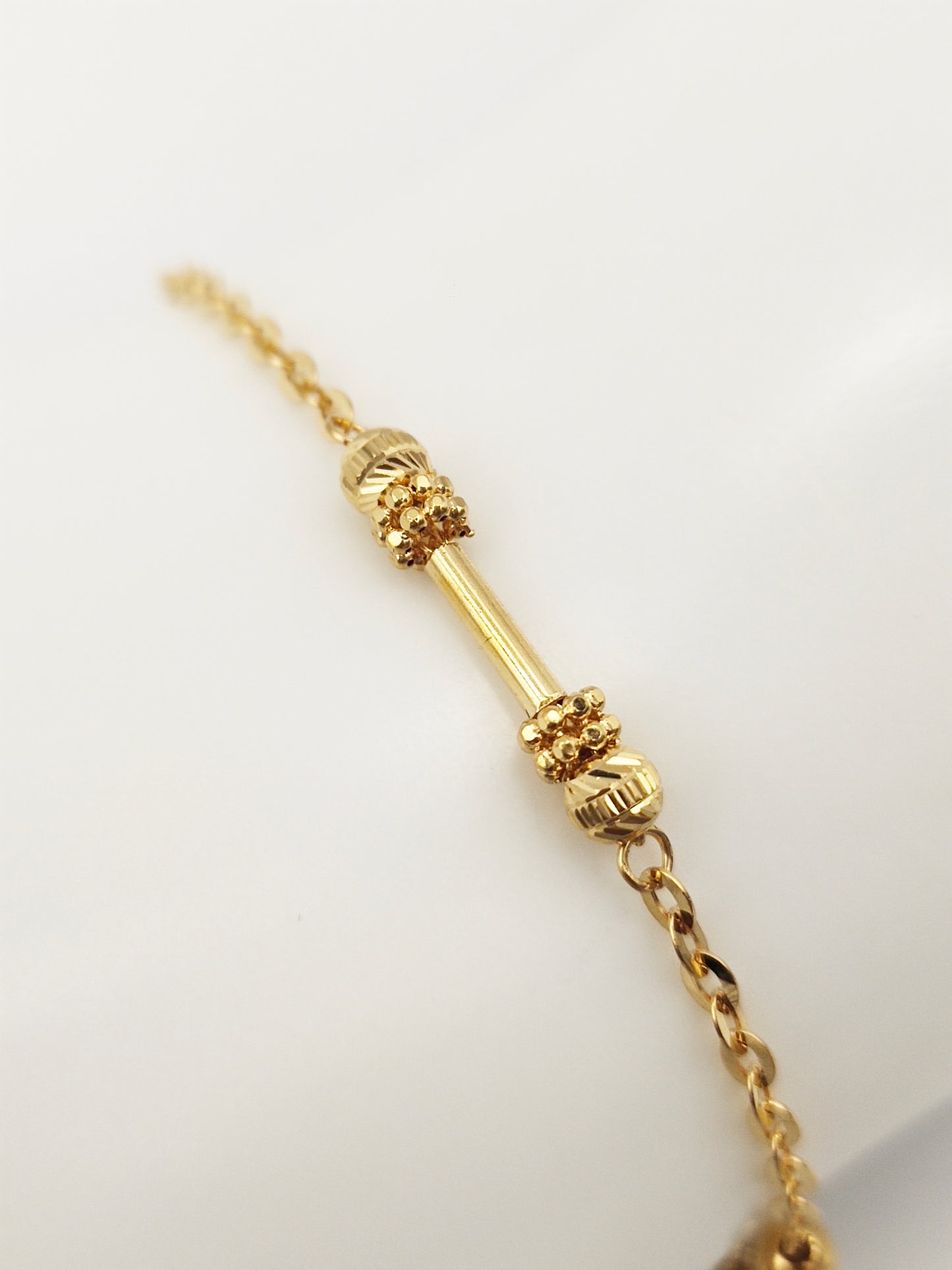 916 Ball with Bone Bracelet