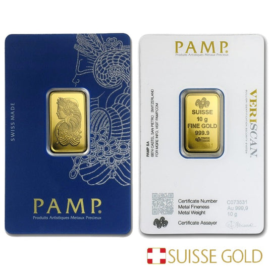 999 Pamp Suisse Gold Bar (10g)