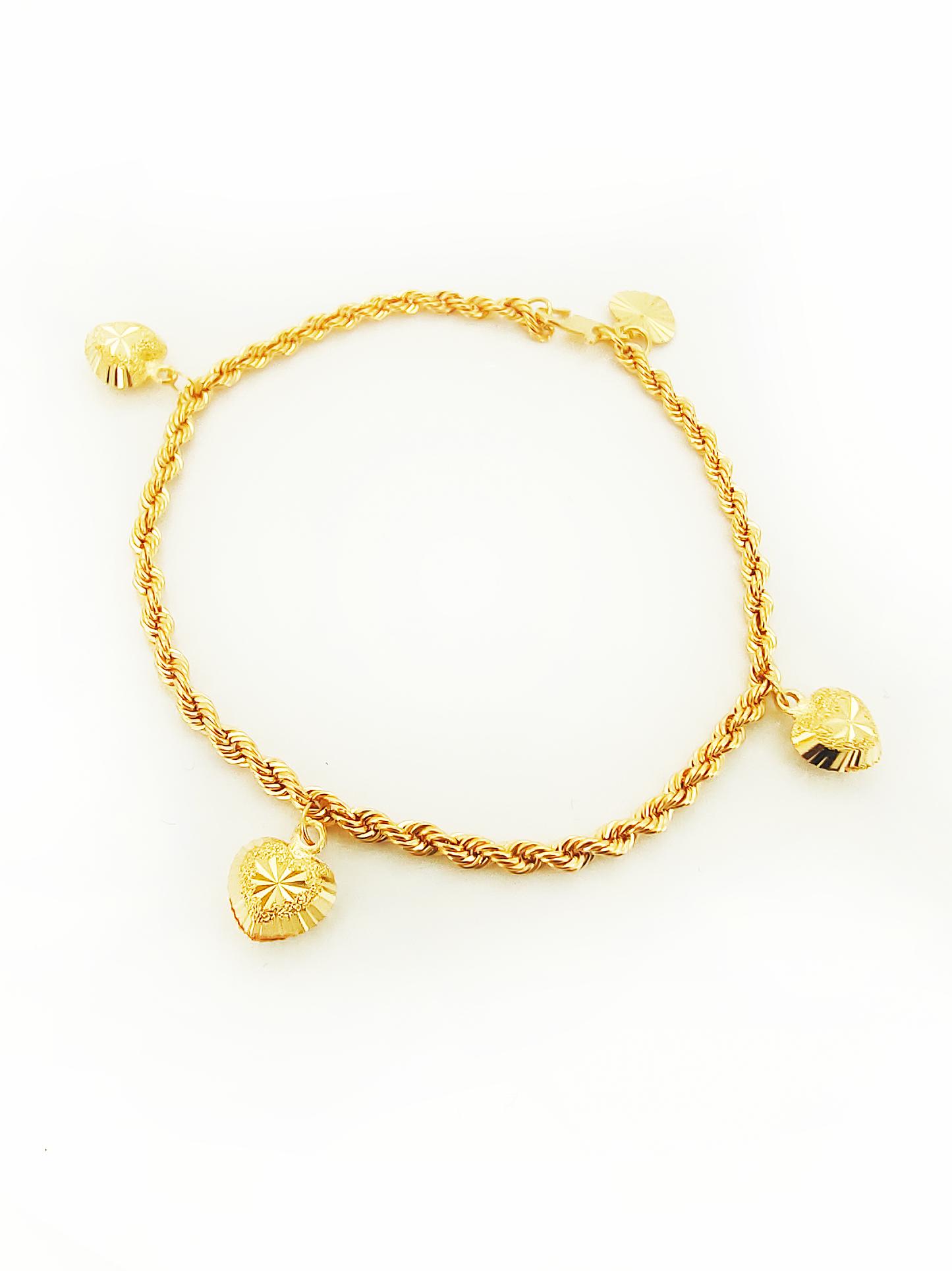 916 Hollow Rope Dangling Bracelet