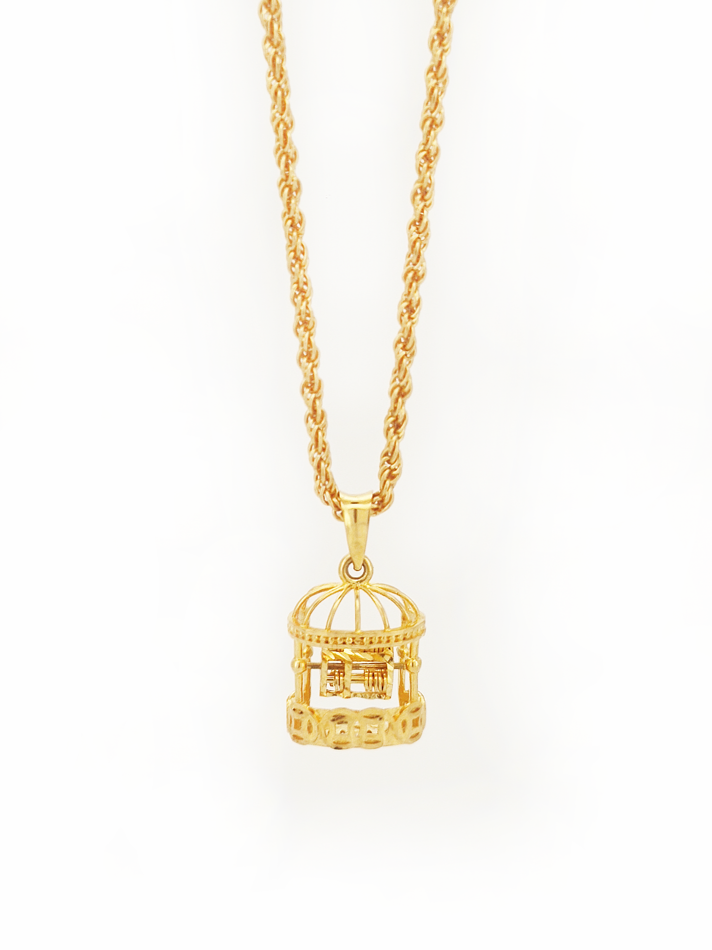 916 Cage Abacus Pendant