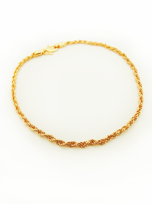 916 Hollow Rope Bracelet