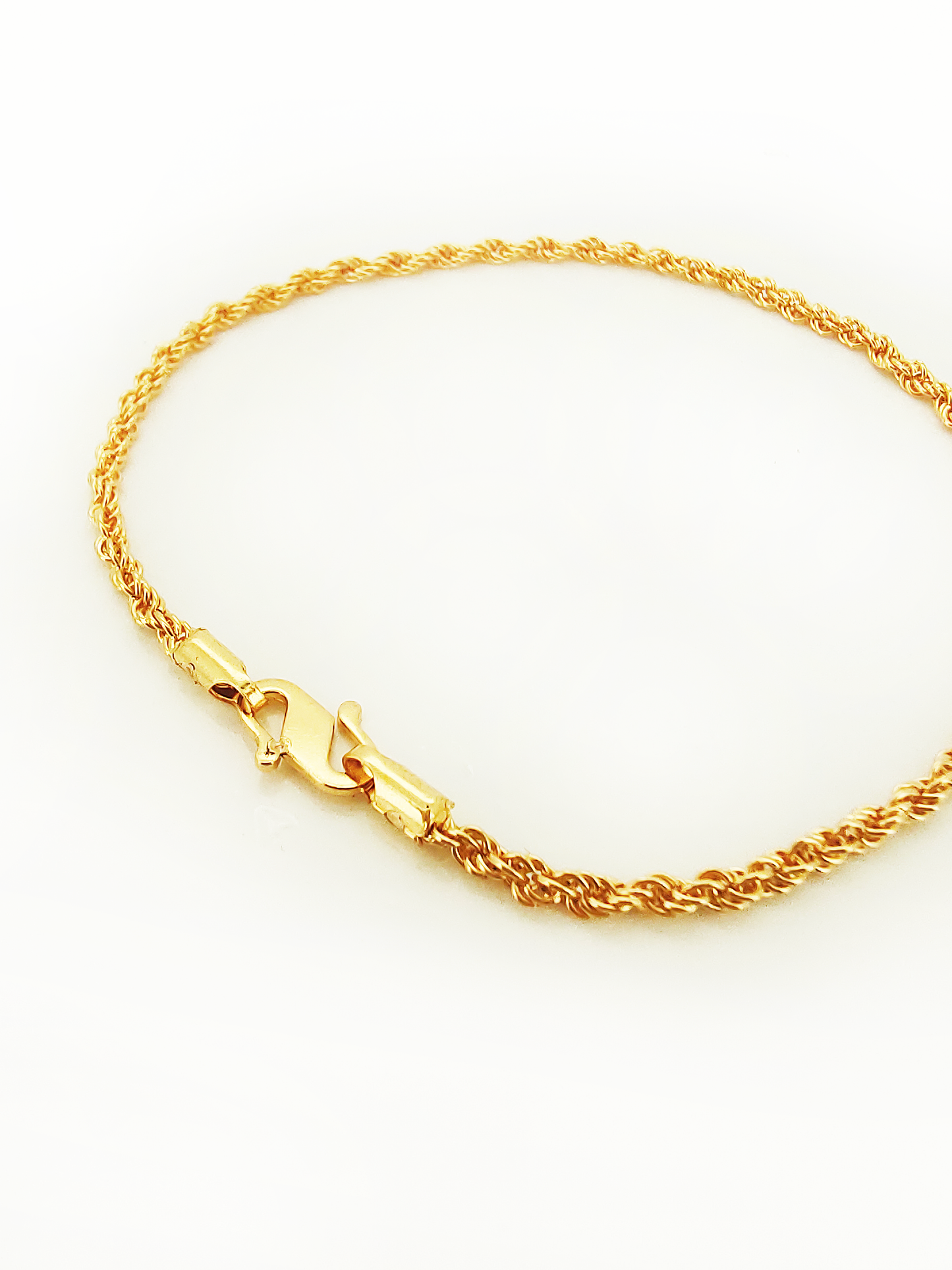916 Hollow Rope Bracelet