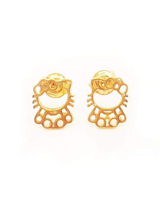 916 Hello Kitty Earrings