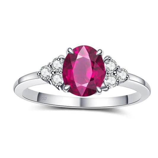 Natural Pink Sapphire Ring