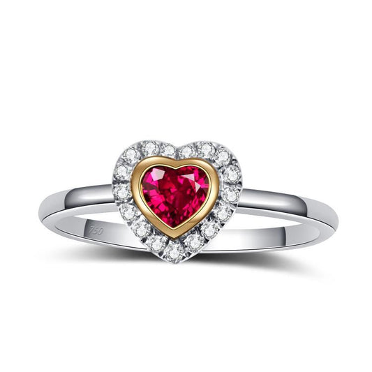 Natural Pink Sapphire Ring
