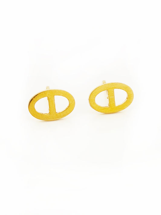 916 OVAL earring