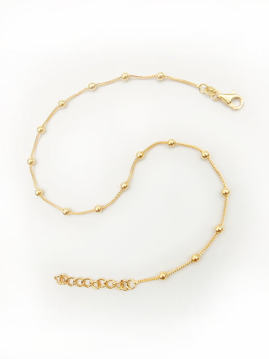 916 Turkey Ball Anklet