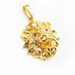 916 Gold Lion Pendant