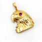 916 Gold Eagle Pendant