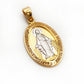 916 Two Tune Virgin Mary Miraculous Pendant