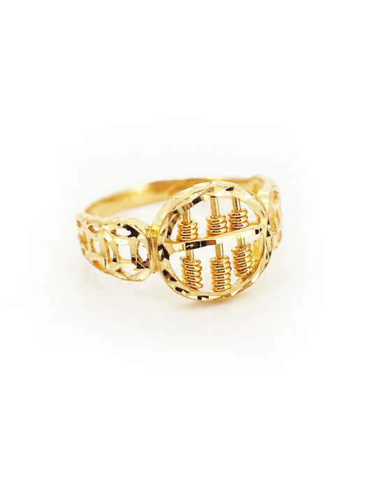 916 Round Abacus Ring