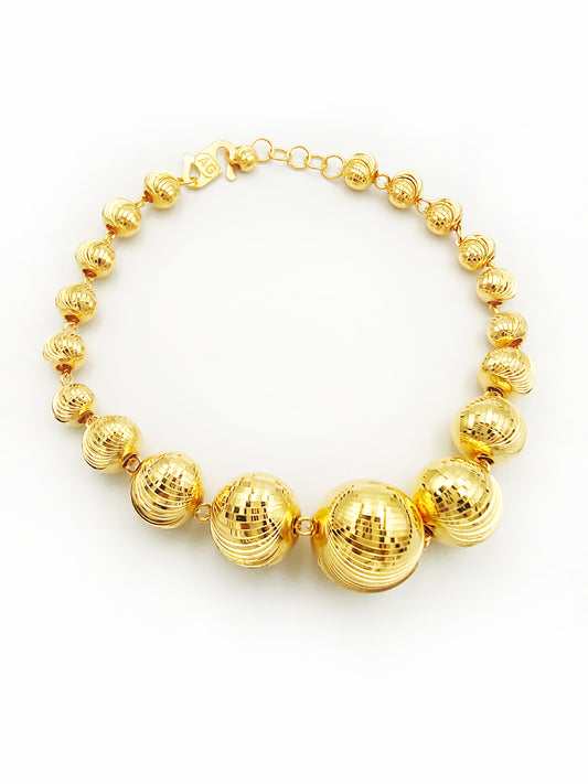 916 Gradient Disco Ball Bracelet