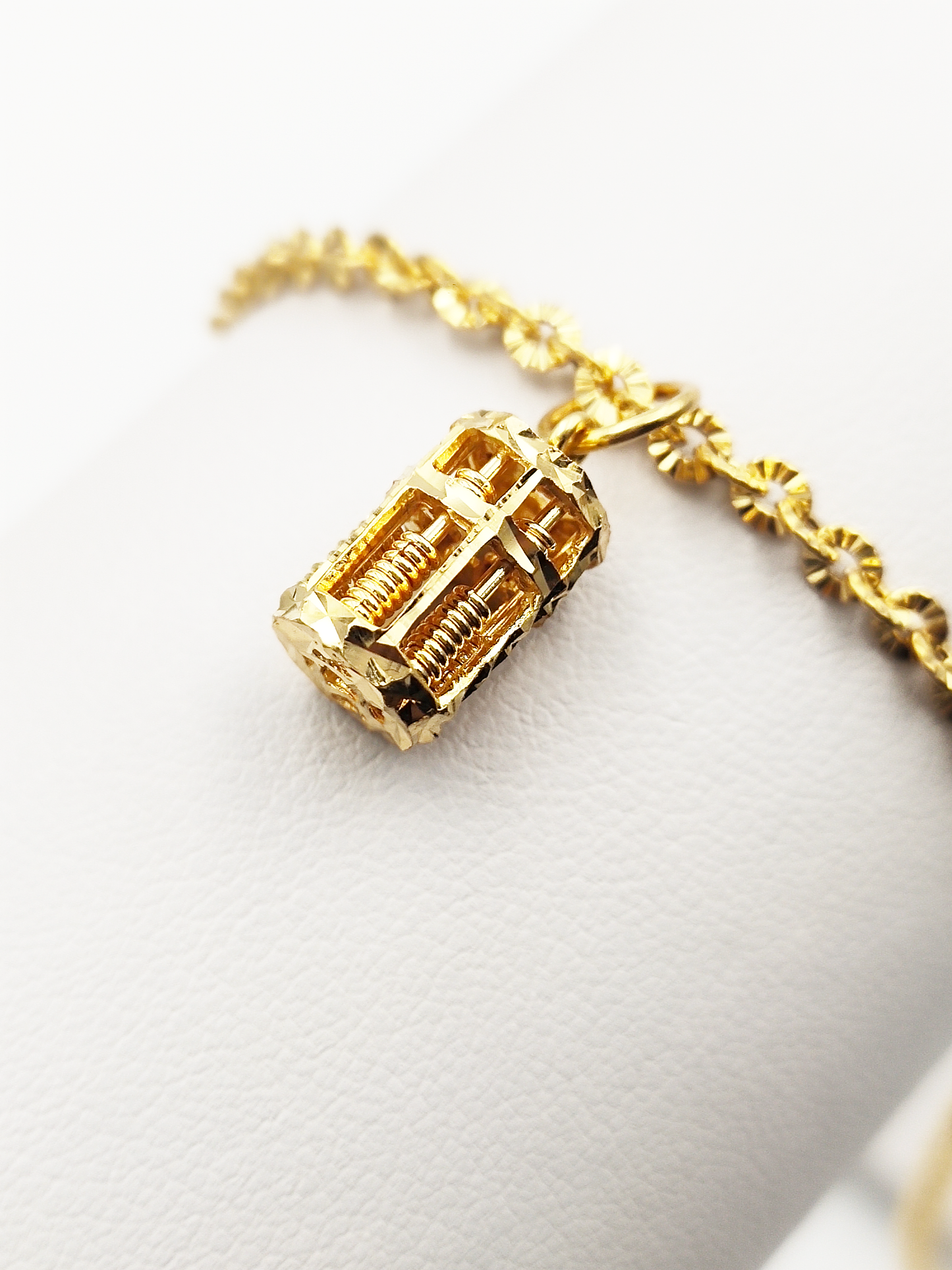 916 Cage Abacus Pendant