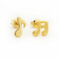 916 Musical Note Earring