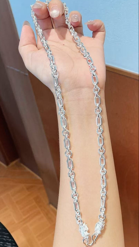 999 Dragon Silver Chain
