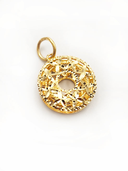 916 Hollow Bird Nest Pendant