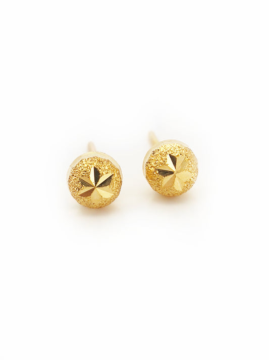 916 Gold Earring