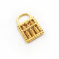 916 Abacus Lock Pendant