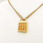 916 Abacus Lock Pendant