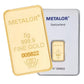 999 Metalor Gold Bar (5g)
