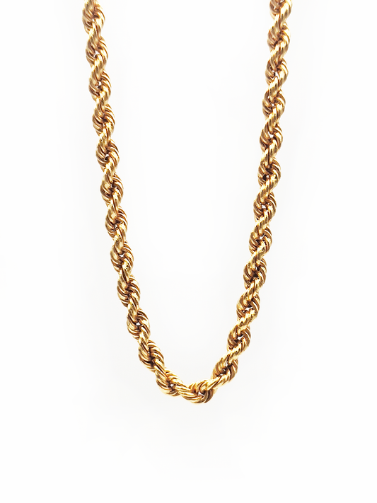 916 Hollow Rope Chain (Extra-Large 7mm & above)