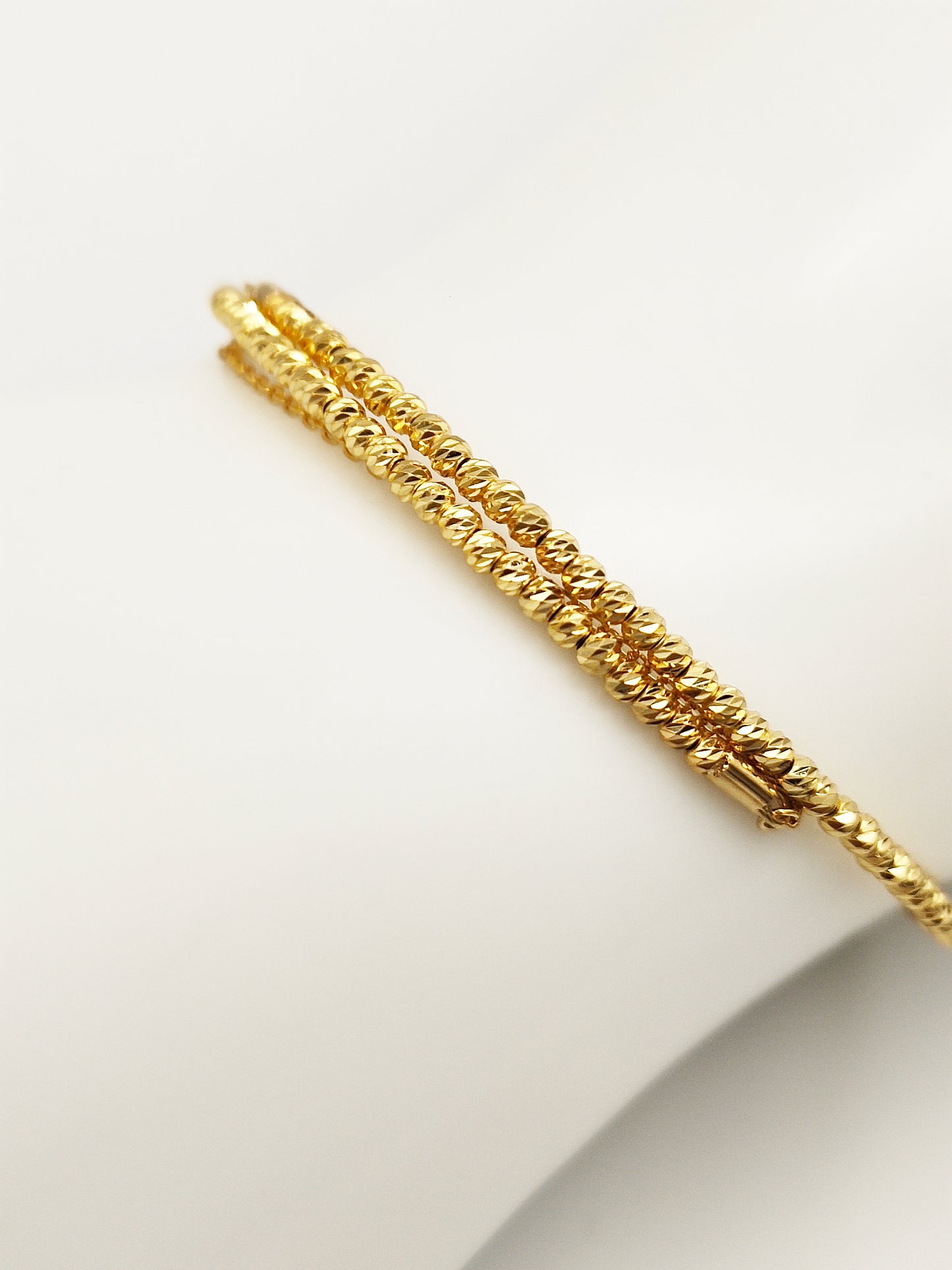 999 Diamond Cut Bangle